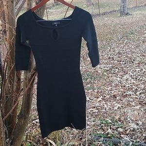 Express Key hole front 3/4 sleeve Sweater …